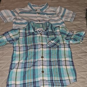 Old Navy And Sonoma Striped Button Downs Size 4t